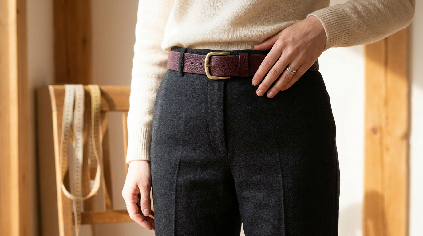 Ceinture : trouver la bonne taille et la porter avec style